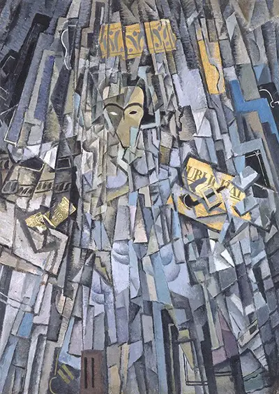Autoportrait cubiste Salvador Dali